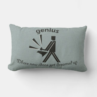 Vintage Genius Lumbar Pillow