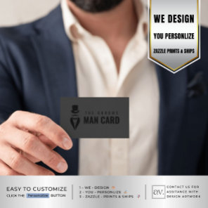 Vintage Gent GROOMSMAN Request Funny Proposal Calling Card