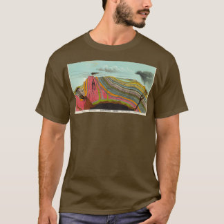 Vintage Geology and Meteorology Diagram 1893 T-Shirt