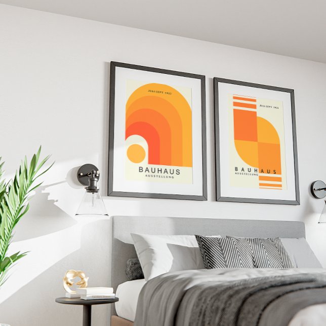 Vintage Geometric Art Poster | Mid-Century Modern  (Creator Uploaded)