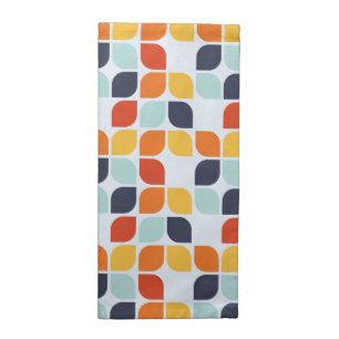 Vintage Geometric Pattern Cloth Napkin