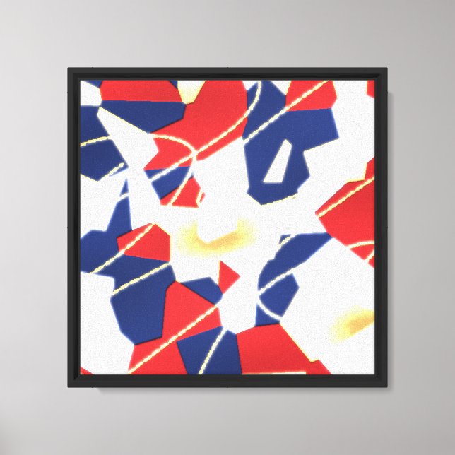 Vintage Geometric Pattern Design  Canvas Print (Front)