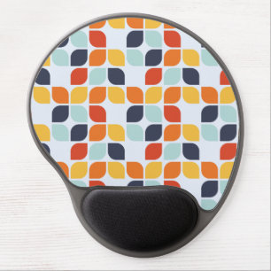 Vintage Geometric Pattern Gel Mouse Pad