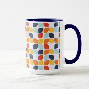 Vintage Geometric Pattern Mug