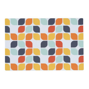 Vintage Geometric Pattern Placemat