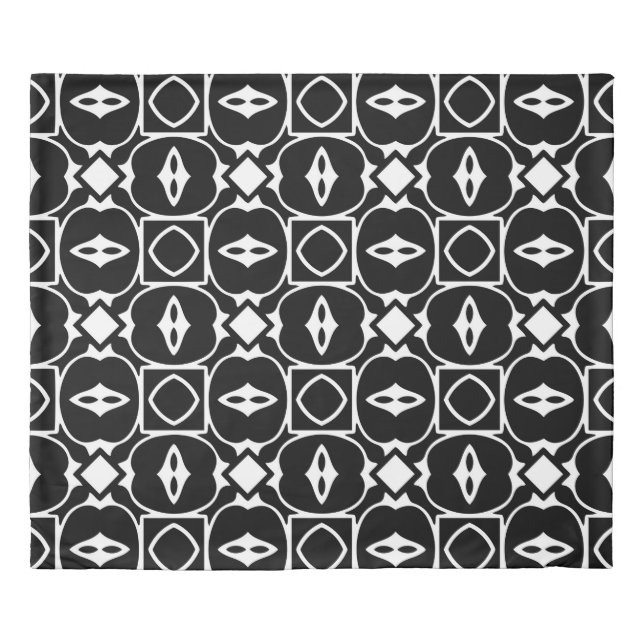 Vintage geometric pattern. Repeating elements styl Duvet Cover (Front)