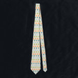Vintage Geometric Starbursts Tie<br><div class="desc">Vintage. Geometrics. Starbursts. If you love any of those words, this retro Vintage Geometric Starburst Tie is for you. This mid century modern design features a cream background with rows of turquoise, lime green, orange, and teal starbursts. This mod design pairs beautifully with Strange Little Onion’s Retro Atomic Mobile Pattern...</div>
