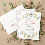 Vintage Geometry Intricate Classical Motif Wedding Invitation<br><div class="desc">Beautiful Invitation to celebrate Special occasions and festivals comes with digital and E-invitation as per your request. We would love to replicate our designs to make multiple products like rsvp cards, labels envelopes, and more. Customization is available for ready to print on request at info@shamaurcreatif@gmail.com Look Forward to hearing from...</div>