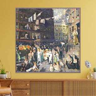 Vintage George Bellows - NYC Fine Art Canvas Print