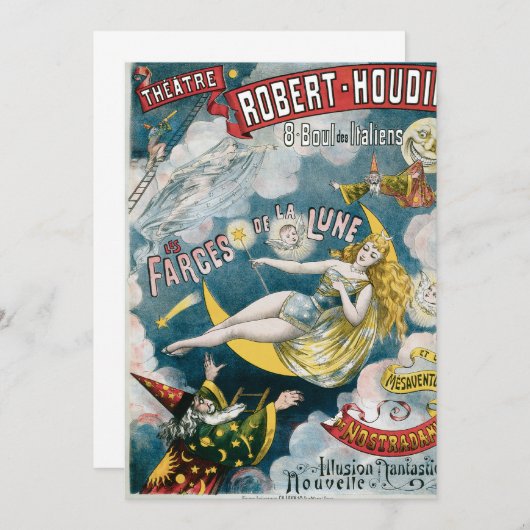 Vintage George Melies Illusion Fantastique (Front/Back)