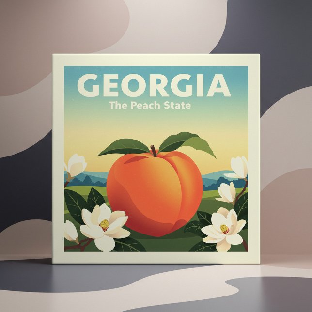 Vintage Georgia Ceramic Tile (Creator Uploaded)