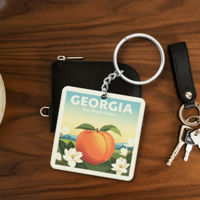 Vintage Georgia Keychain (Creator Uploaded)