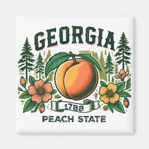 Vintage Georgia Magnet