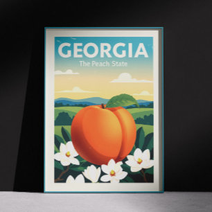Vintage Georgia Poster