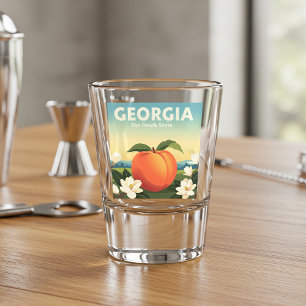 Vintage Georgia Shot Glass