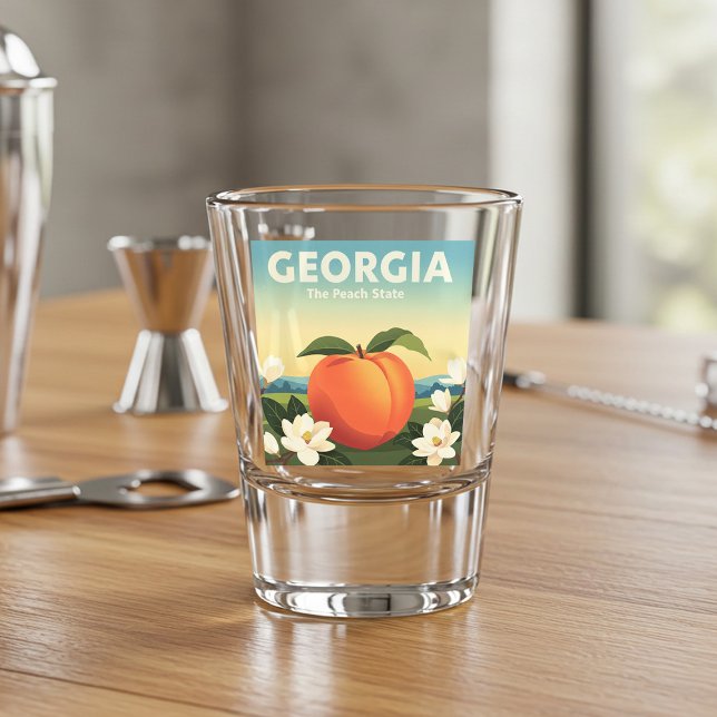 Vintage Georgia Shot Glass (Creator Uploaded)