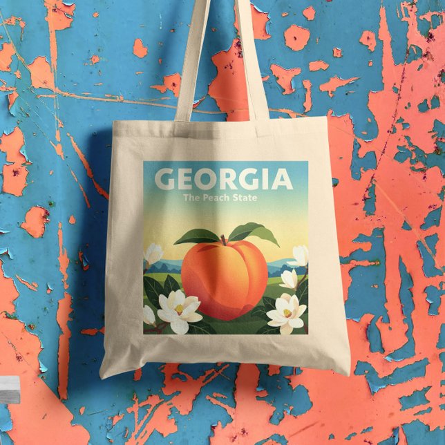 Vintage Georgia Tote Bag (Creator Uploaded)