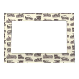 Vintage German Automobiles for Antique Car Club Magnetic Picture Frame