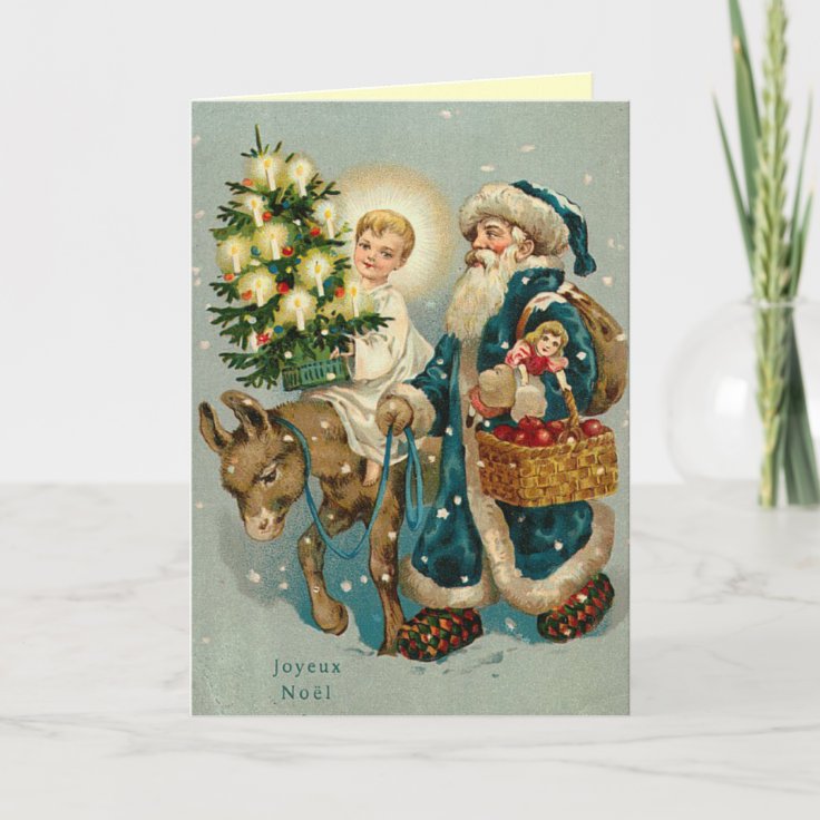 Vintage German Christmas Card | Zazzle