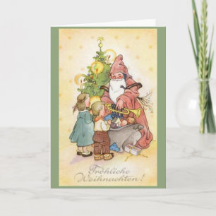 Vintage German Christmas Christmas Christmas Card