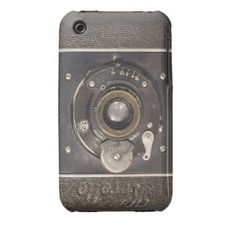Vintage German Folding Camera  Iphone 3g Case-mate Iphone 3 Case