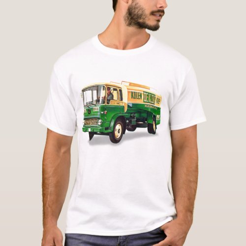 Vintage German Koln De Klok Olie Lorry T_Shirt