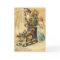 Vintage German Santa And Angel Christmas Card