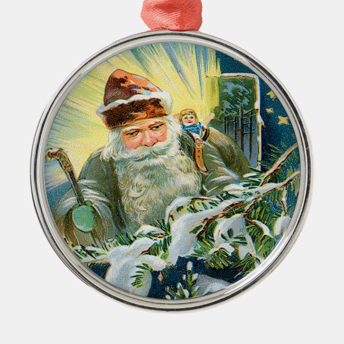 Vintage Santa Ornament 50