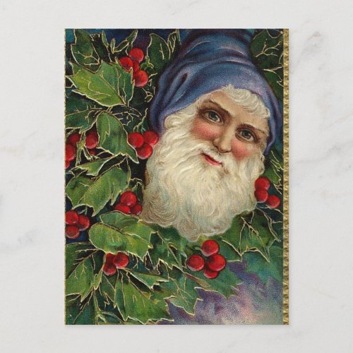 Vintage German Santa Postcard