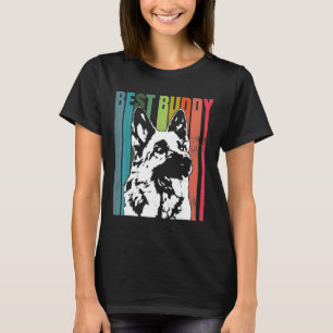 Vintage German Shepherd Men Women Kids T-Shirt