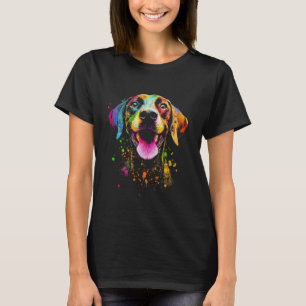 Vintage German Shorthaired Pointer Design With A D T-Shirt