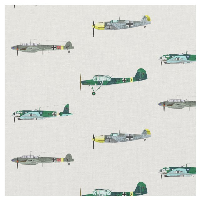 Vintage German Warbird Fabric (Close Up)