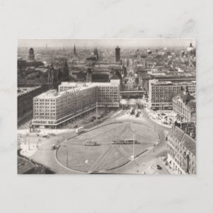 Vintage Germany, Berlin Alexanderplatz Postcard