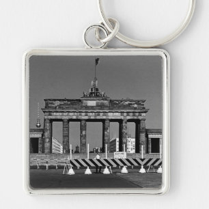 Vintage Germany Berlin Brandenburg Gate 1970 Keychain