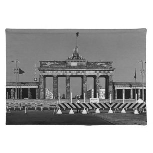 Vintage Germany Berlin Brandenburg Gate Cloth Placemat