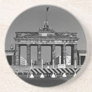Vintage Germany Berlin Brandenburg Gate Coaster