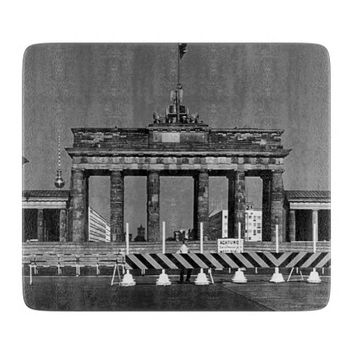 Vintage Germany Berlin Brandenburg Gate Cutting Board