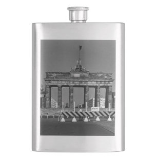 Vintage Germany Berlin Brandenburg Gate Flask
