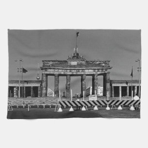 Vintage Germany Berlin Brandenburg Gate Kitchen Towel