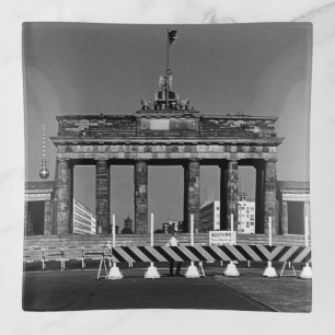 Vintage Germany Berlin Brandenburg Gate Trinket Tray