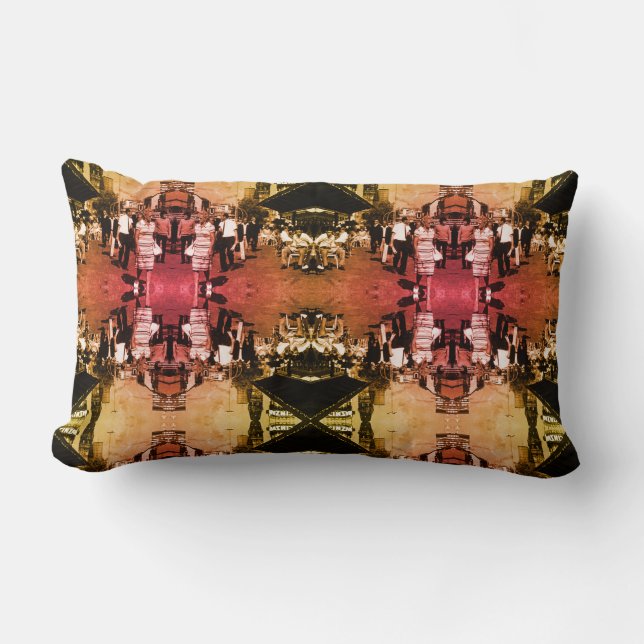 Vintage Germany Berlin kurfürstendamm avenue Throw Lumbar Pillow (Front)