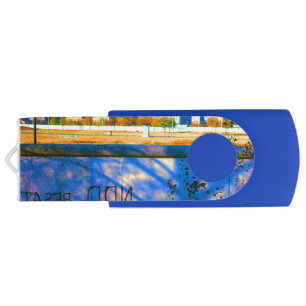 Vintage Germany Berlin wall Flash Drive