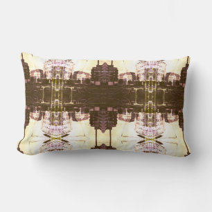 Vintage Germany Frankfurt City street 1970 Mouse P Lumbar Pillow