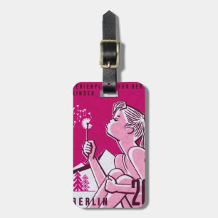 Vintage Germany German Luggage Tag