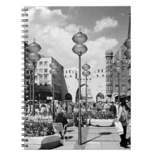 Vintage Germany Munich Towngate Karistor 1970 Notebook