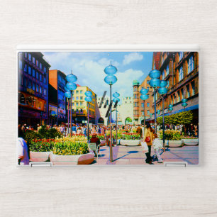 Vintage Germany Munich Towngate Karistor HP Laptop Skin