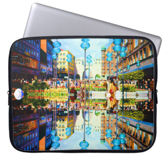 Vintage Germany Munich Towngate Karistor Laptop Sleeve