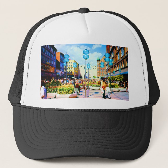 Vintage Germany Munich Towngate Karistor Trucker Hat (Front)