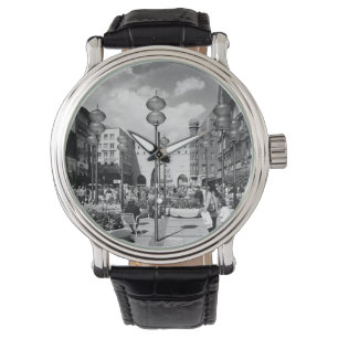 Vintage Germany Munich Towngate Karistor Watch