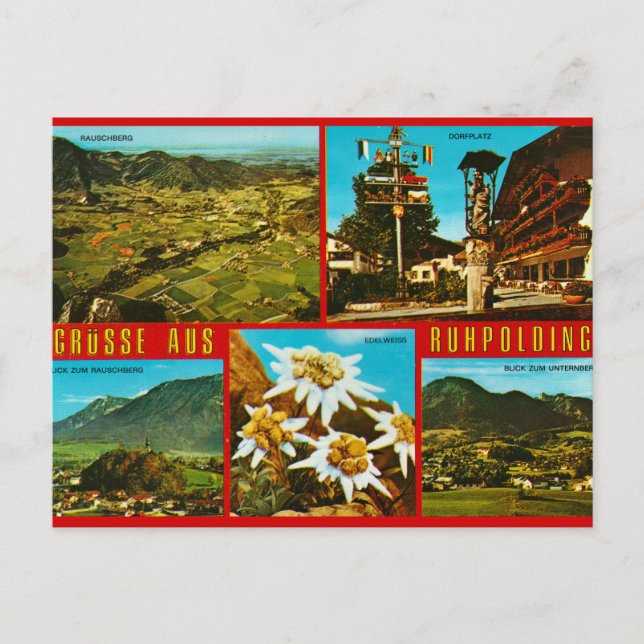 Vintage Germany Postcard (Front)